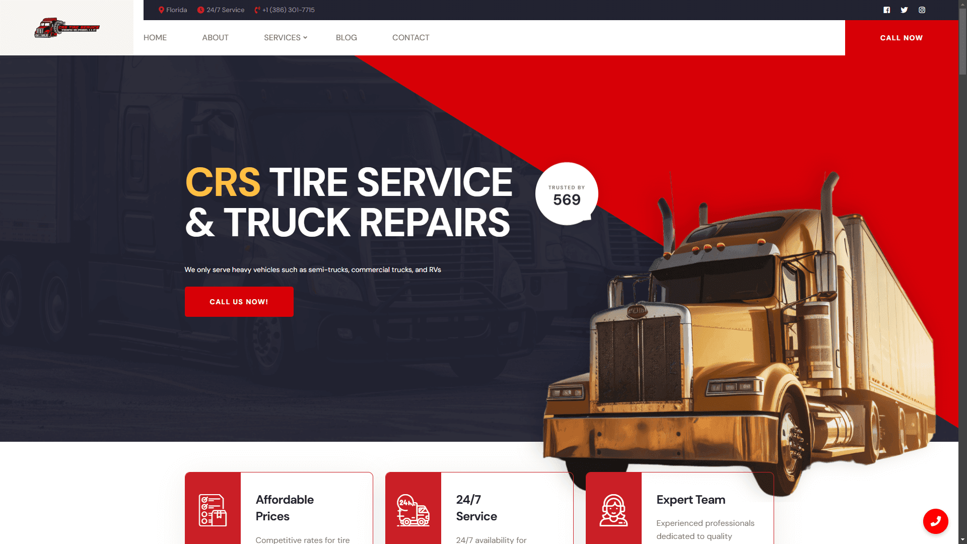 Sitio Web Trucking