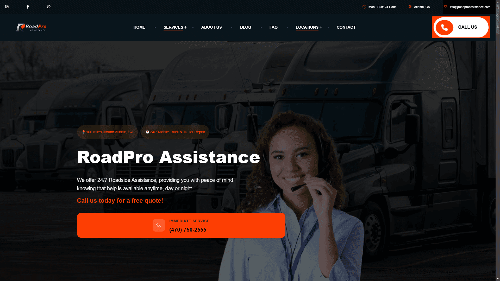 Sitio Web Roadservice